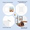 Pack of 10, 11x14 for 8.5x11 White Color Mats - Acid Free, 4-ply Thickness, White Core - for Pictures, Photos, Framing